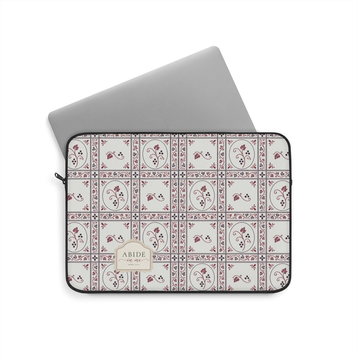 Plum Plaid Laptop Sleeve