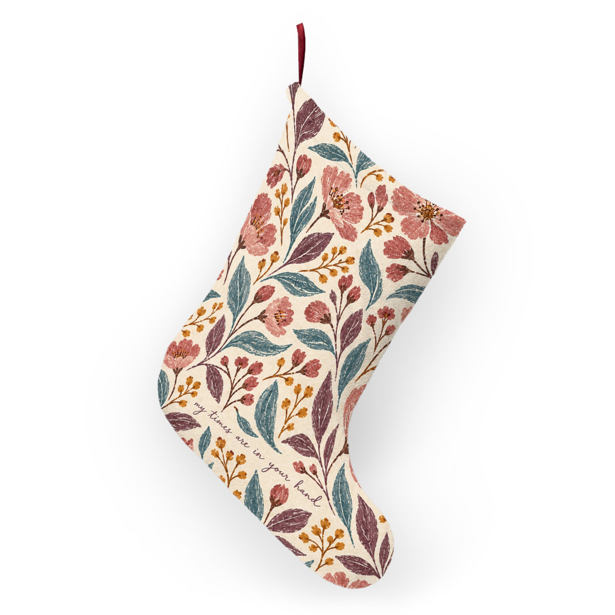 Botanical Christmas Stocking