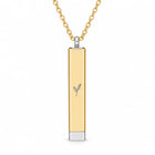 By Grace Hidden Bar Necklace