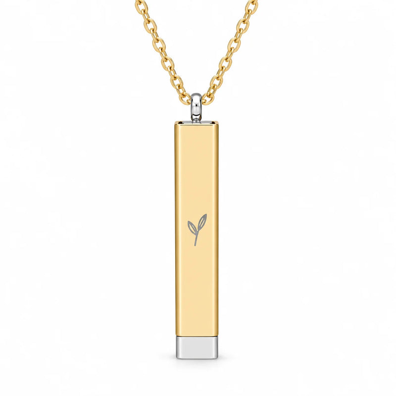 By Grace Hidden Bar Necklace