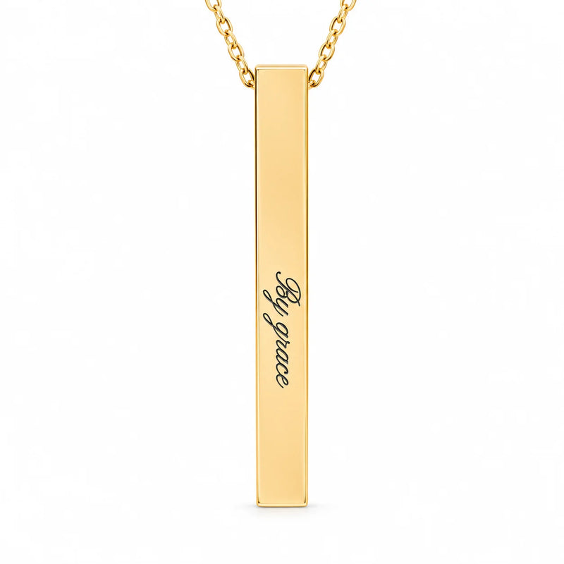 By Grace Vertical Necklace