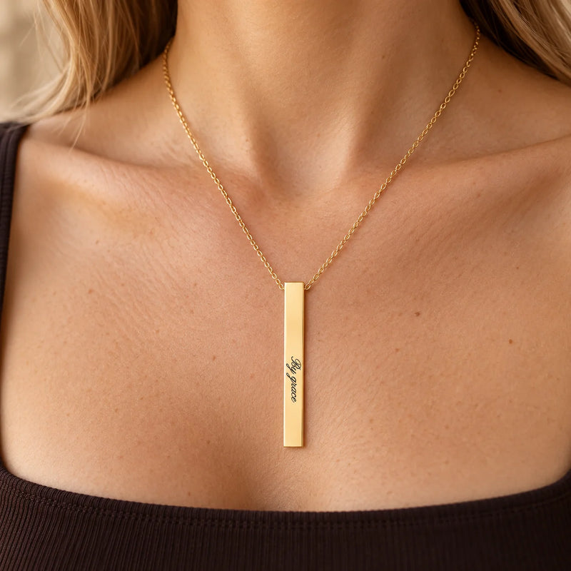 By Grace Vertical Necklace