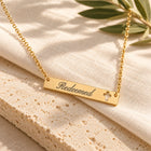 Redeemed Cross Bar Necklace