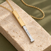 By Grace Hidden Bar Necklace