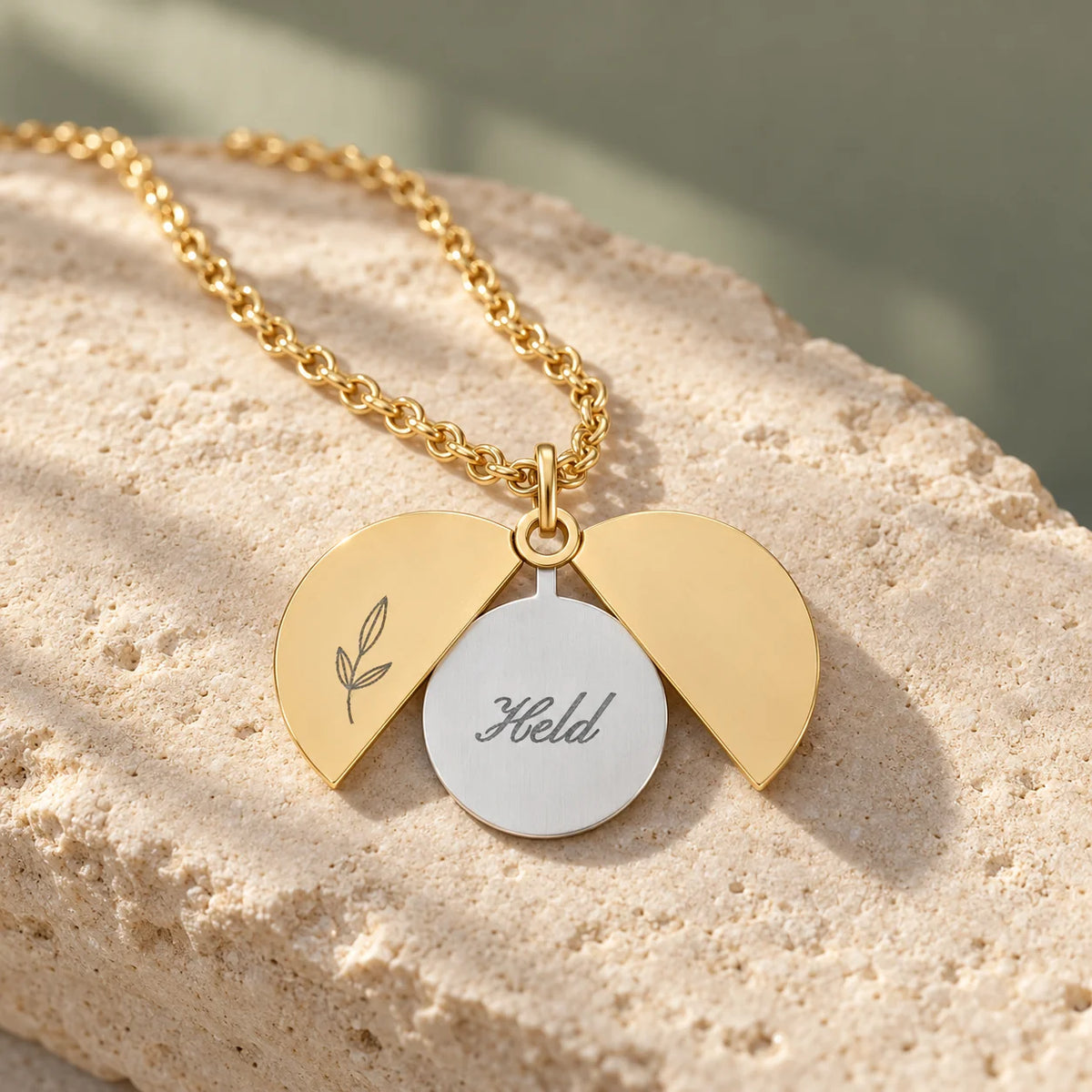 Hidden Held Necklace