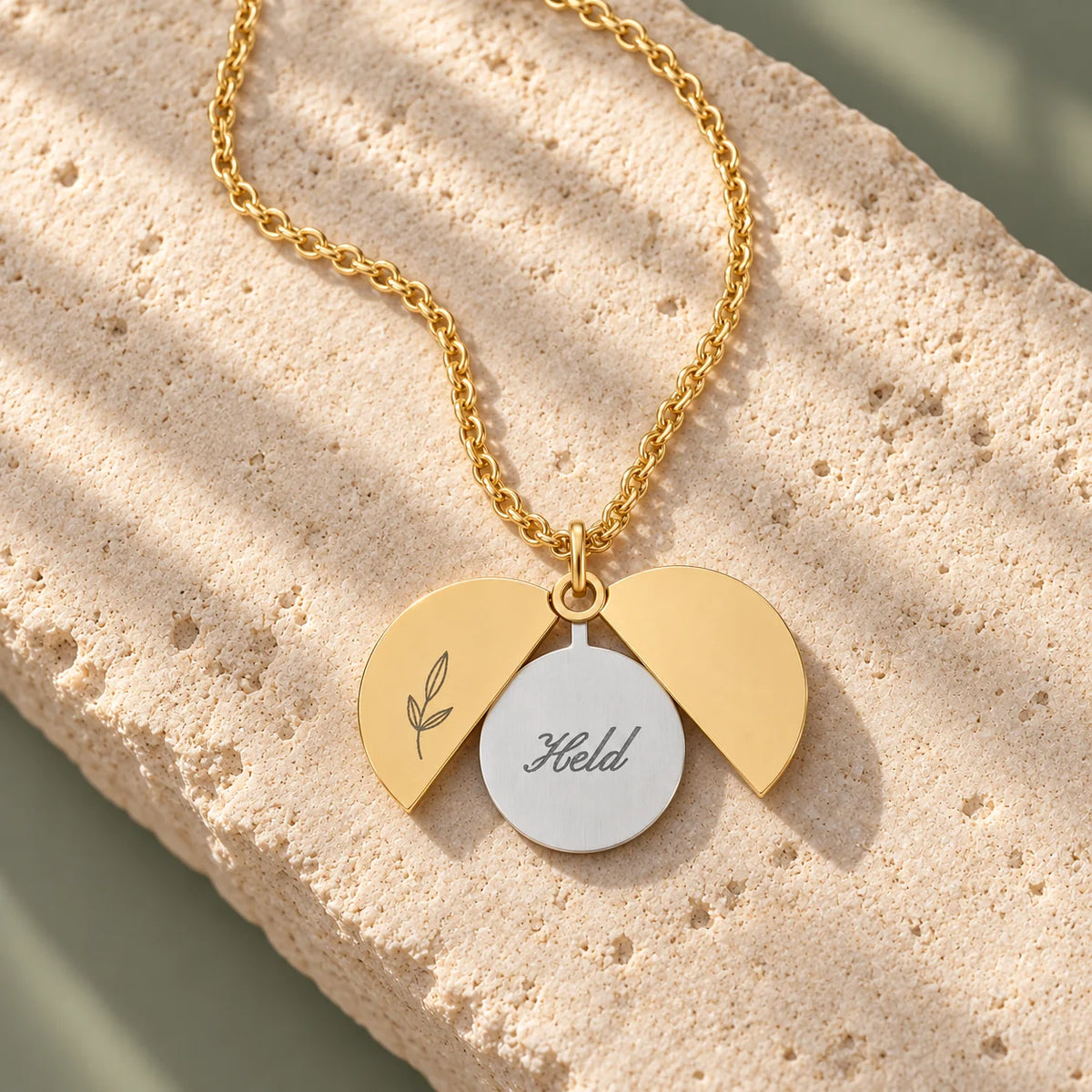 Hidden Held Necklace