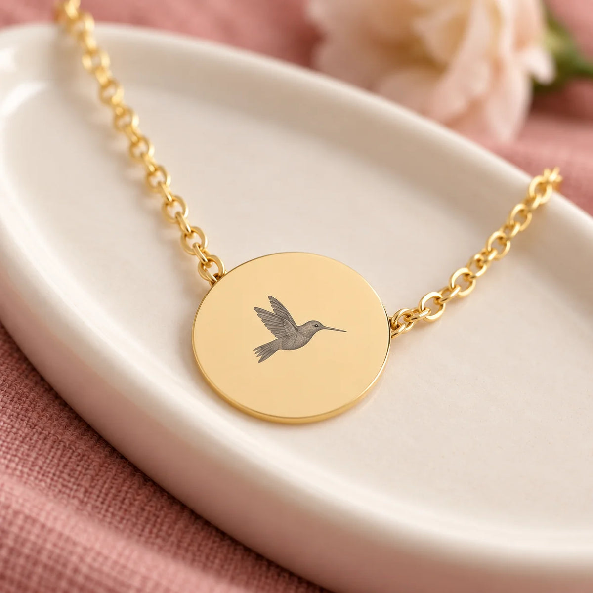 Hummingbird Necklace