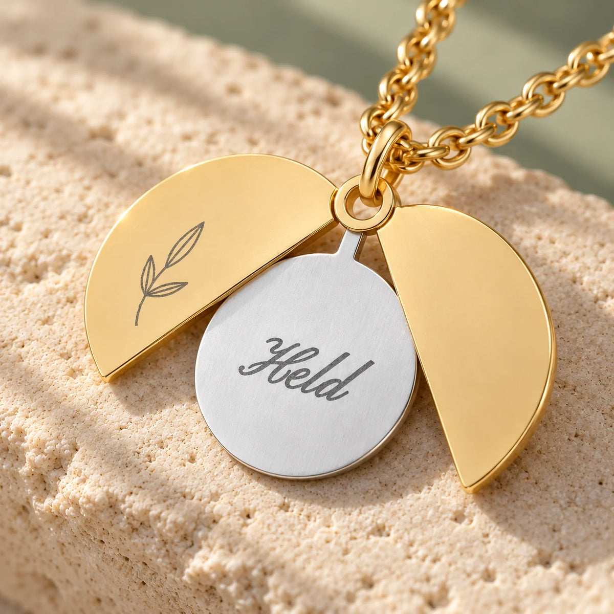 Hidden Held Necklace