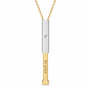 By Grace Hidden Bar Necklace