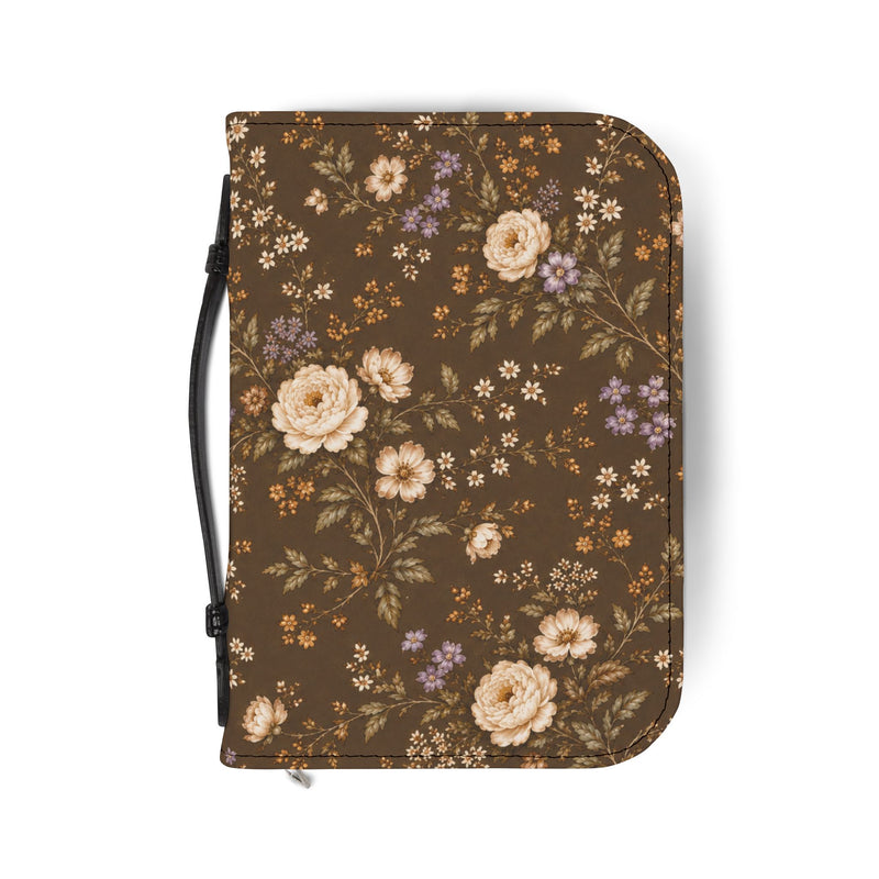 Vintage Garden Floral Bible Cover