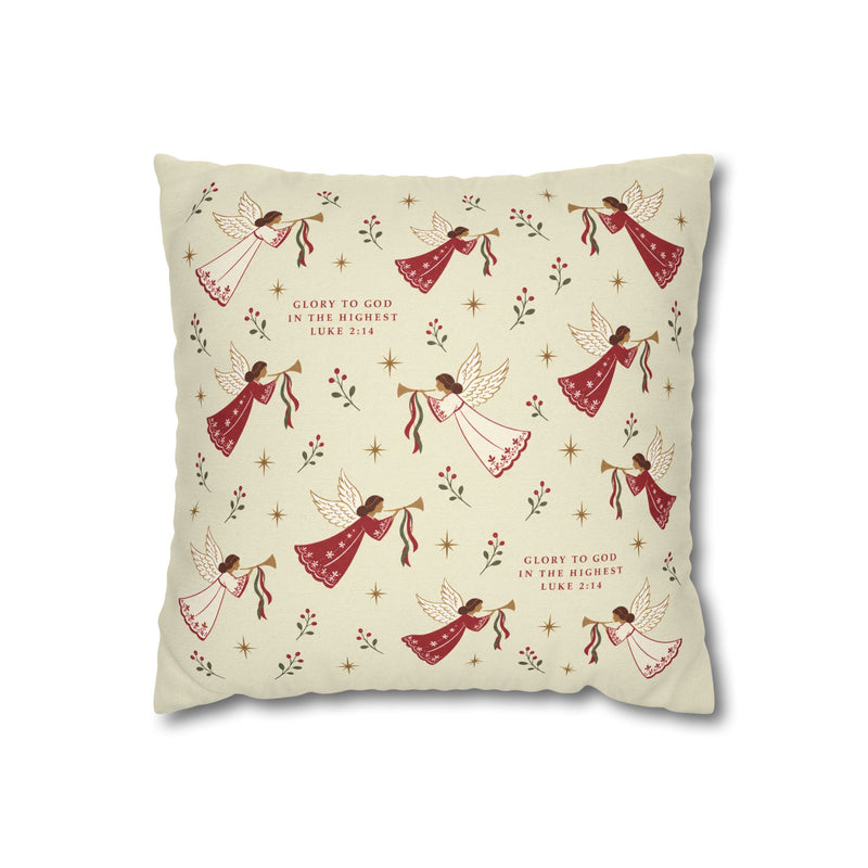 Christmas Angel Pillow Cover