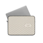 Ivory Polka Dot Laptop Sleeve