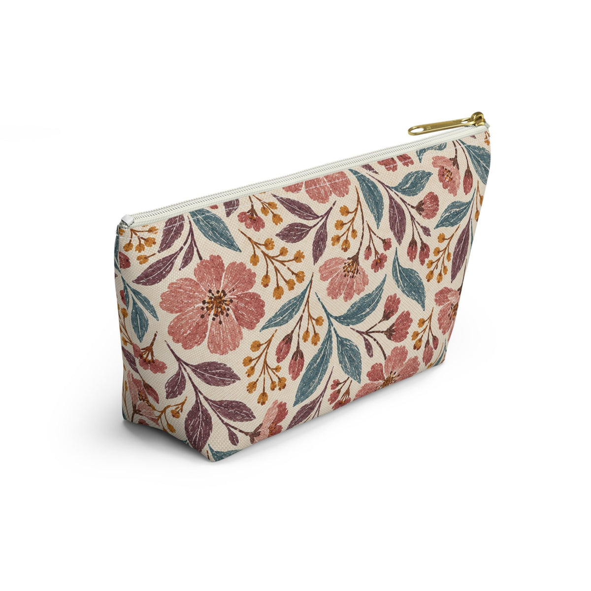 Garden Floral Accessory Pouch