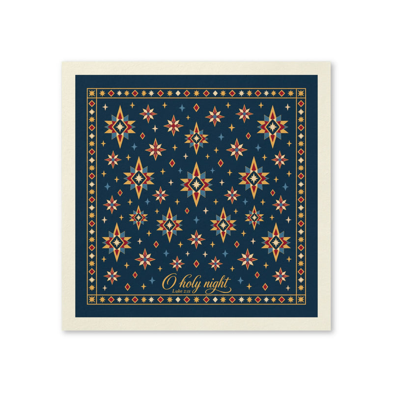O Holy Night Star Paper Napkins — Set of 50