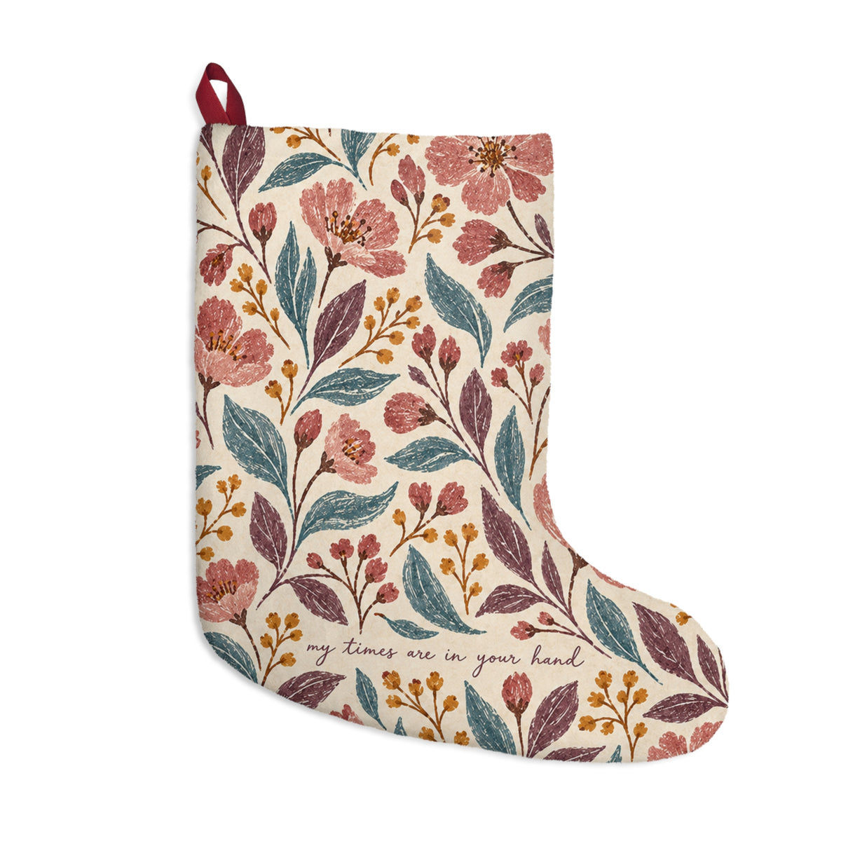 Botanical Christmas Stocking