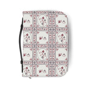 Burgundy Vine Tile Bible Cover