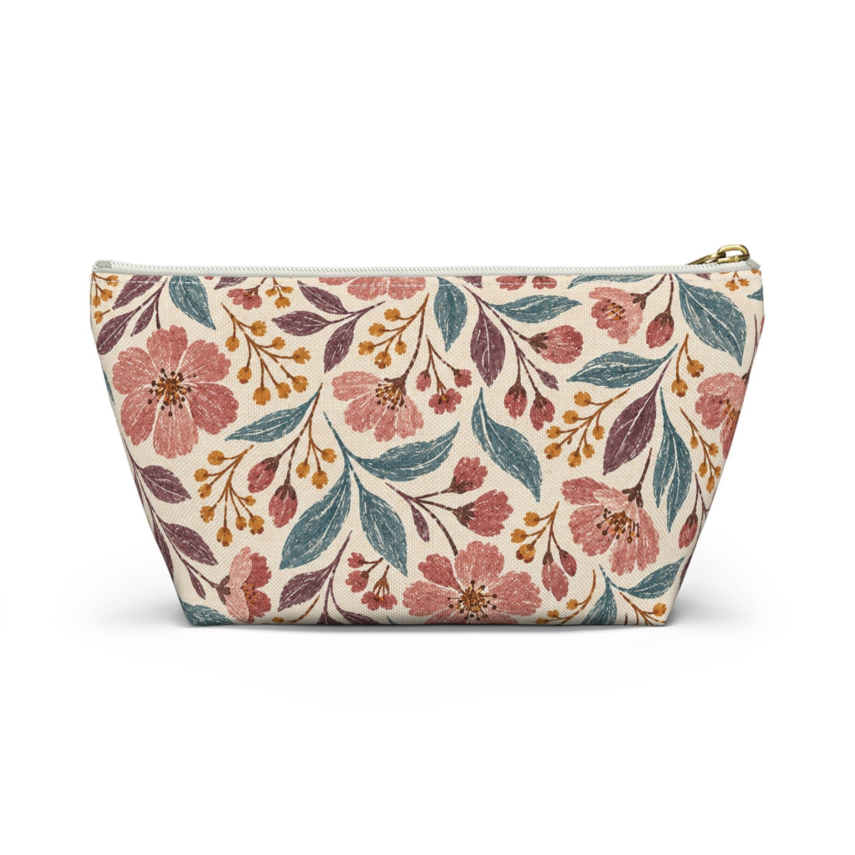 Garden Floral Accessory Pouch