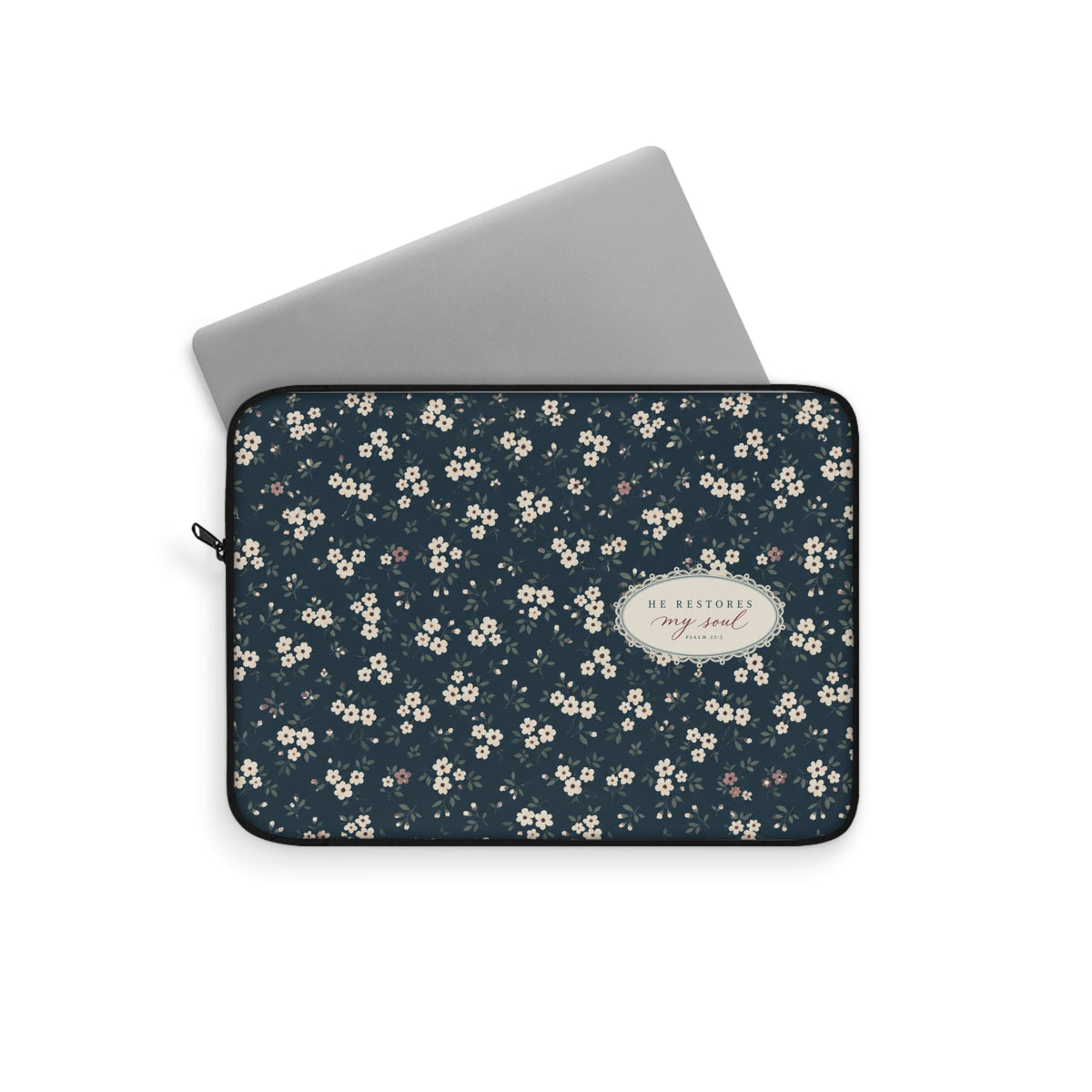 Midnight Floral Laptop Sleeve