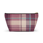 Plum Plaid Accessory Pouch