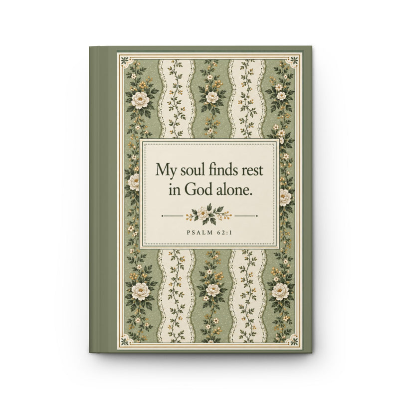 My Soul Finds Rest Hardcover Journal