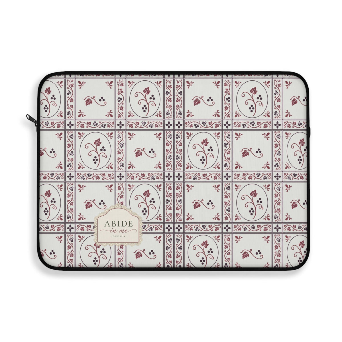 Plum Plaid Laptop Sleeve