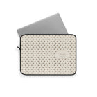 Ivory Polka Dot Laptop Sleeve