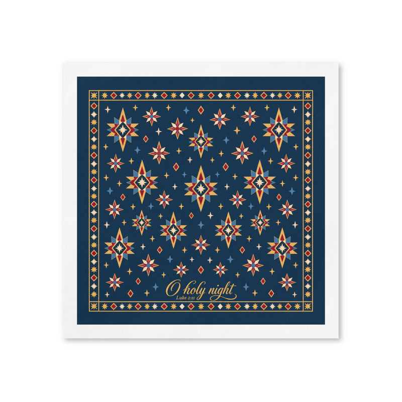 O Holy Night Star Paper Napkins — Set of 50