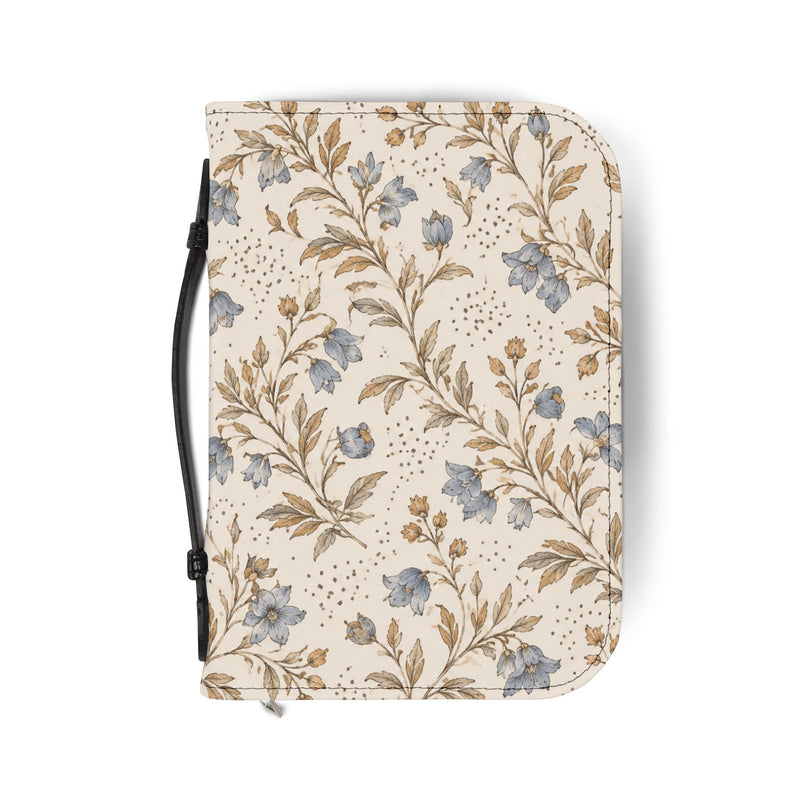 Blue Blossom Botanical Bible Cover