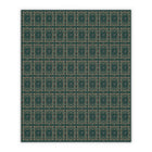 Evergreen Floral Christmas Gift Wrap — Single Sheet