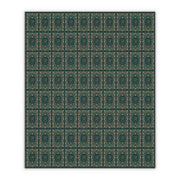 Evergreen Floral Christmas Gift Wrap — Single Sheet