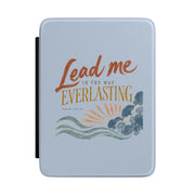 Blue Botanical Kindle Case