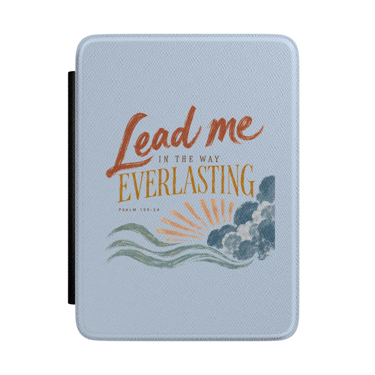 Blue Botanical Kindle Case