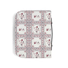 Burgundy Vine Tile Bible Cover