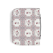 Burgundy Vine Tile Bible Cover
