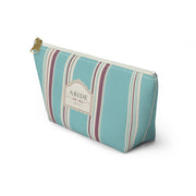 Abide Striped Accessory Pouch