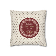 Lamb of God Christmas Pillow Cover