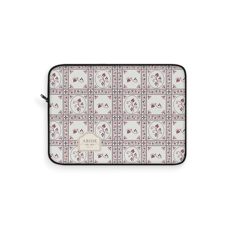 Plum Plaid Laptop Sleeve