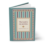 The Lord Is My Portion Hardcover Journal