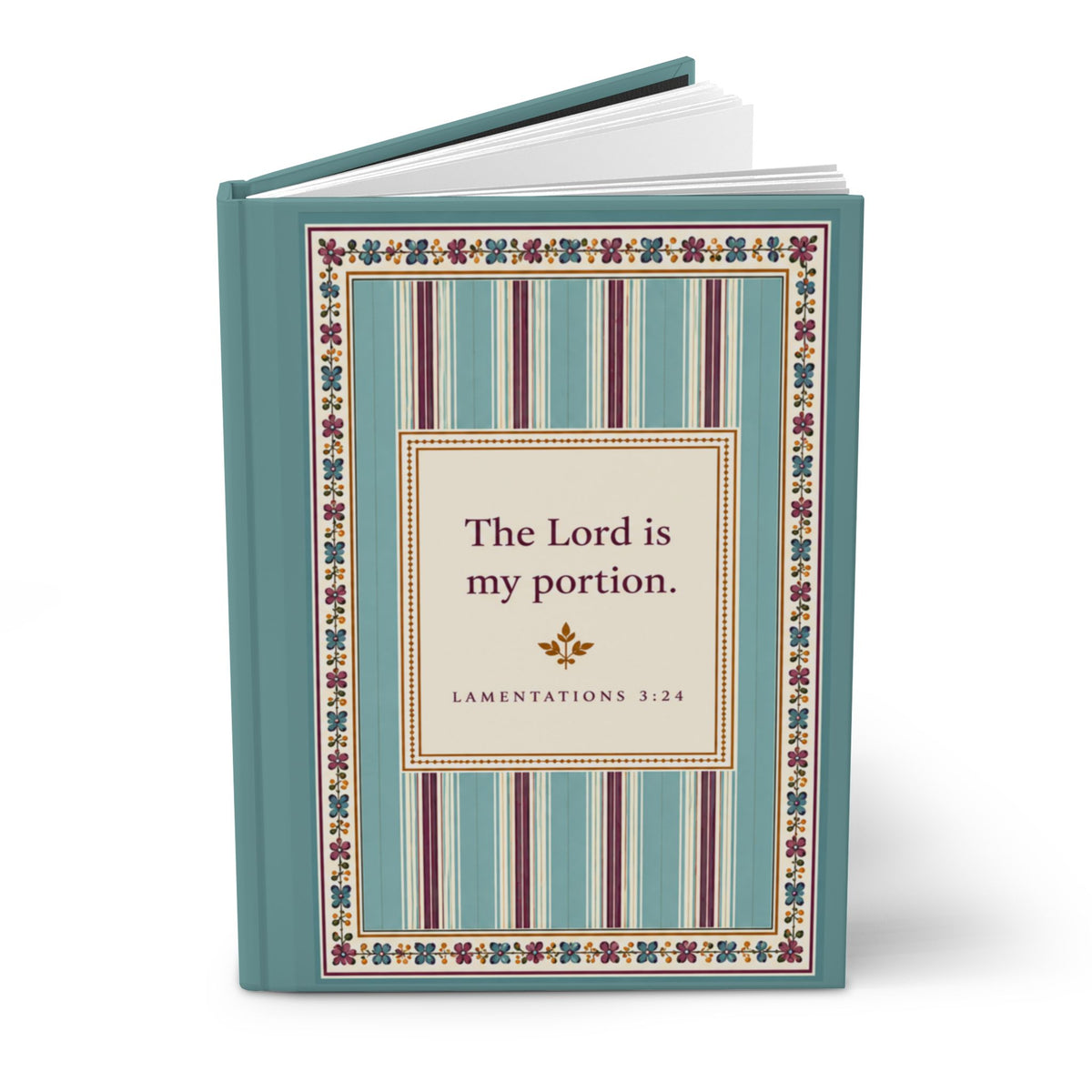The Lord Is My Portion Hardcover Journal