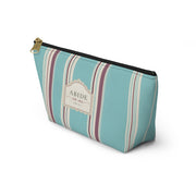 Abide Striped Accessory Pouch