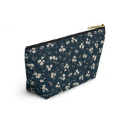 Midnight Floral Accessory Pouch