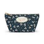 Midnight Floral Accessory Pouch