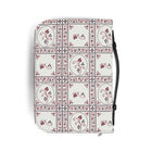Burgundy Vine Tile Bible Cover