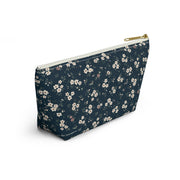 Midnight Floral Accessory Pouch