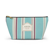 Abide Striped Accessory Pouch