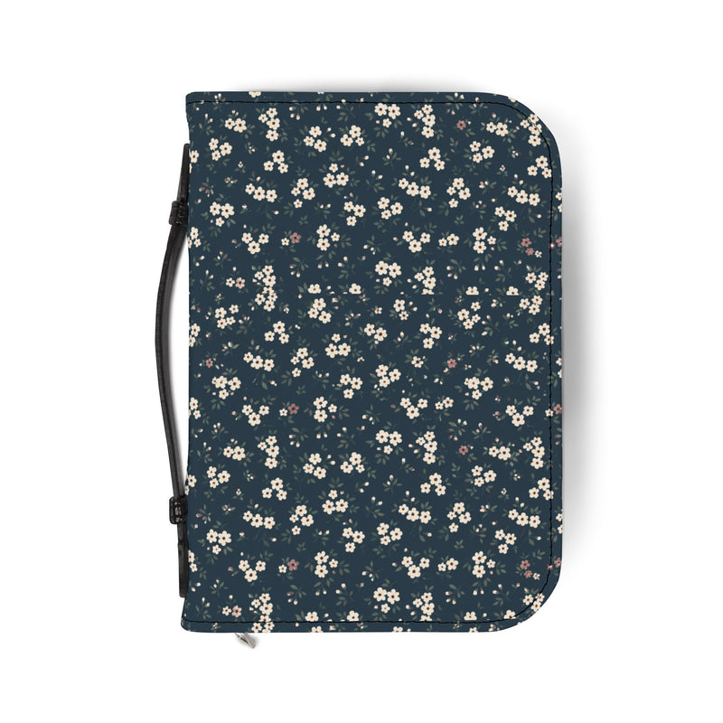 Midnight Meadow Floral Bible Cover