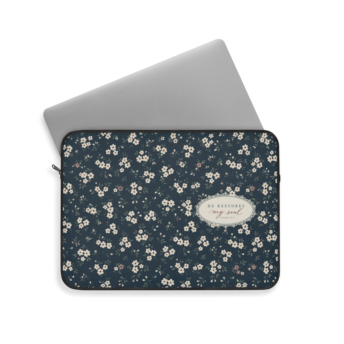 Midnight Floral Laptop Sleeve