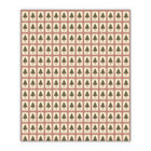 Vintage Christmas Tree Gift Wrap — Single Sheet