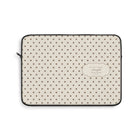 Ivory Polka Dot Laptop Sleeve