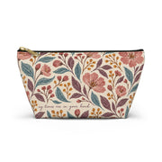 Garden Floral Accessory Pouch